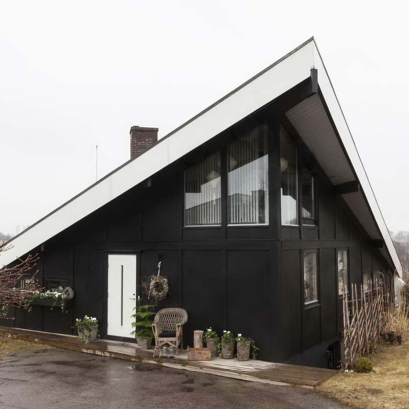 Una casa en Suecia - exterior